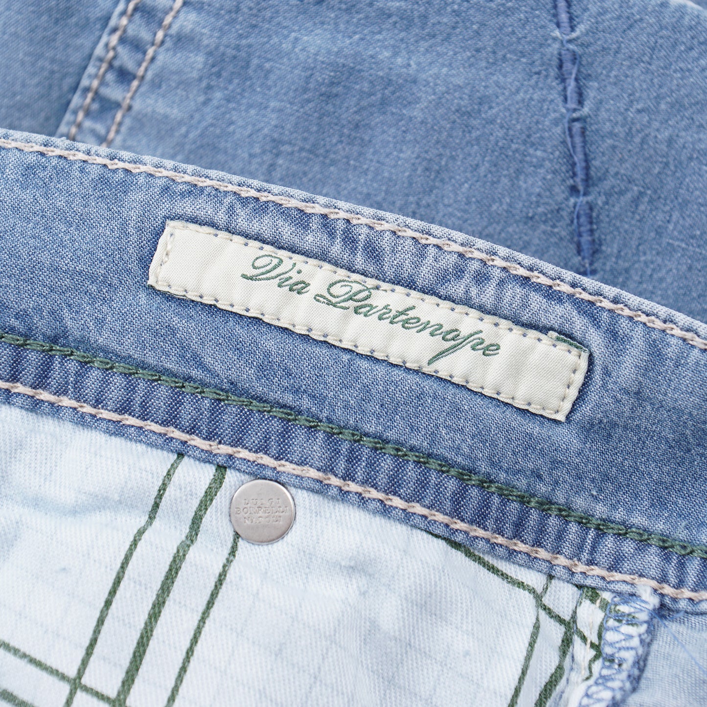Luigi Borrelli Slim-Fit Lightweight Jeans - Top Shelf Apparel