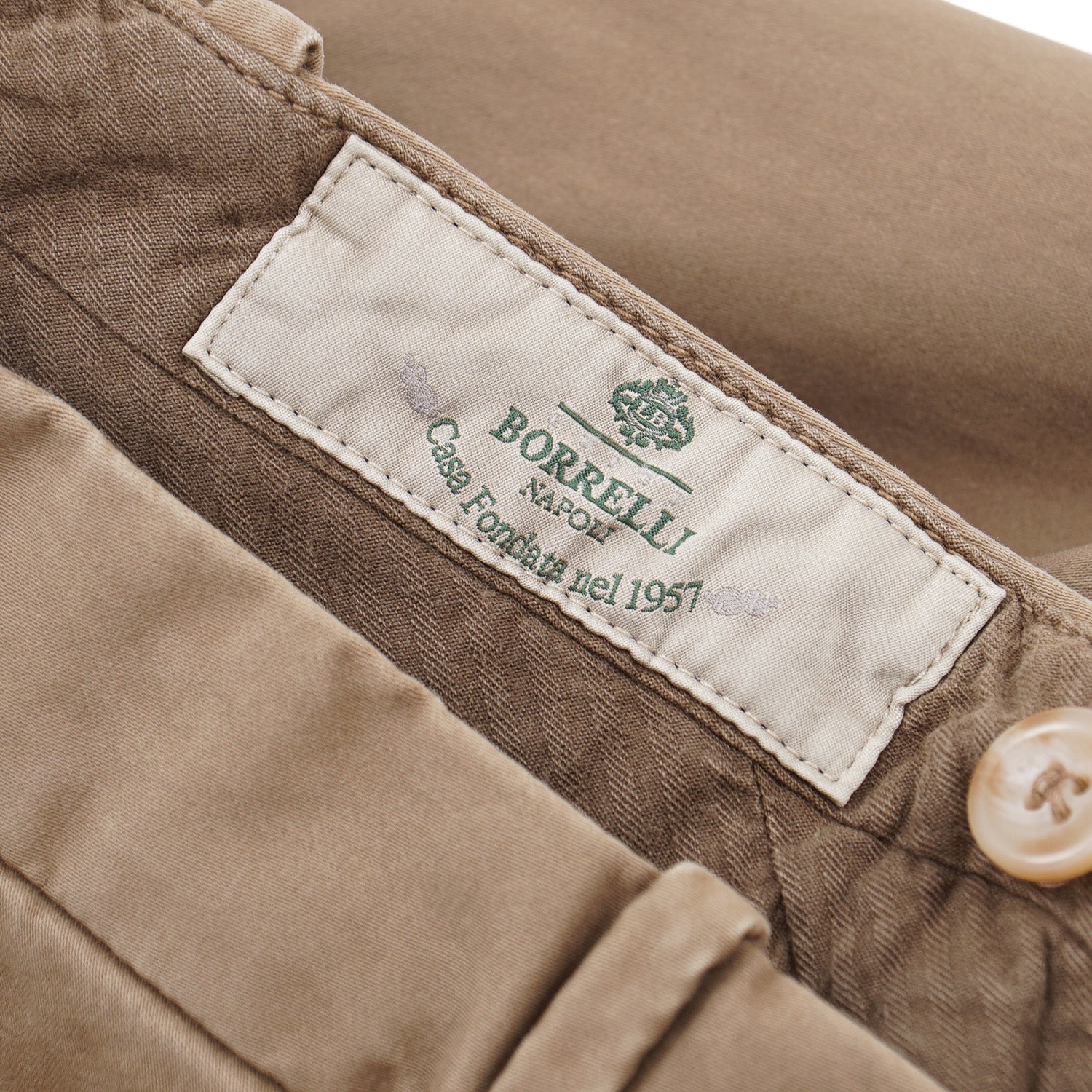 Luigi Borrelli Slim-Fit Cotton Pants - Top Shelf Apparel