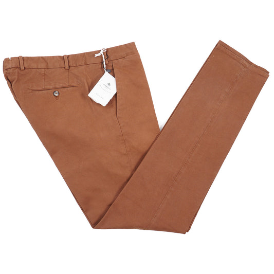 Luigi Borrelli Slim-Fit Cotton Pants - Top Shelf Apparel