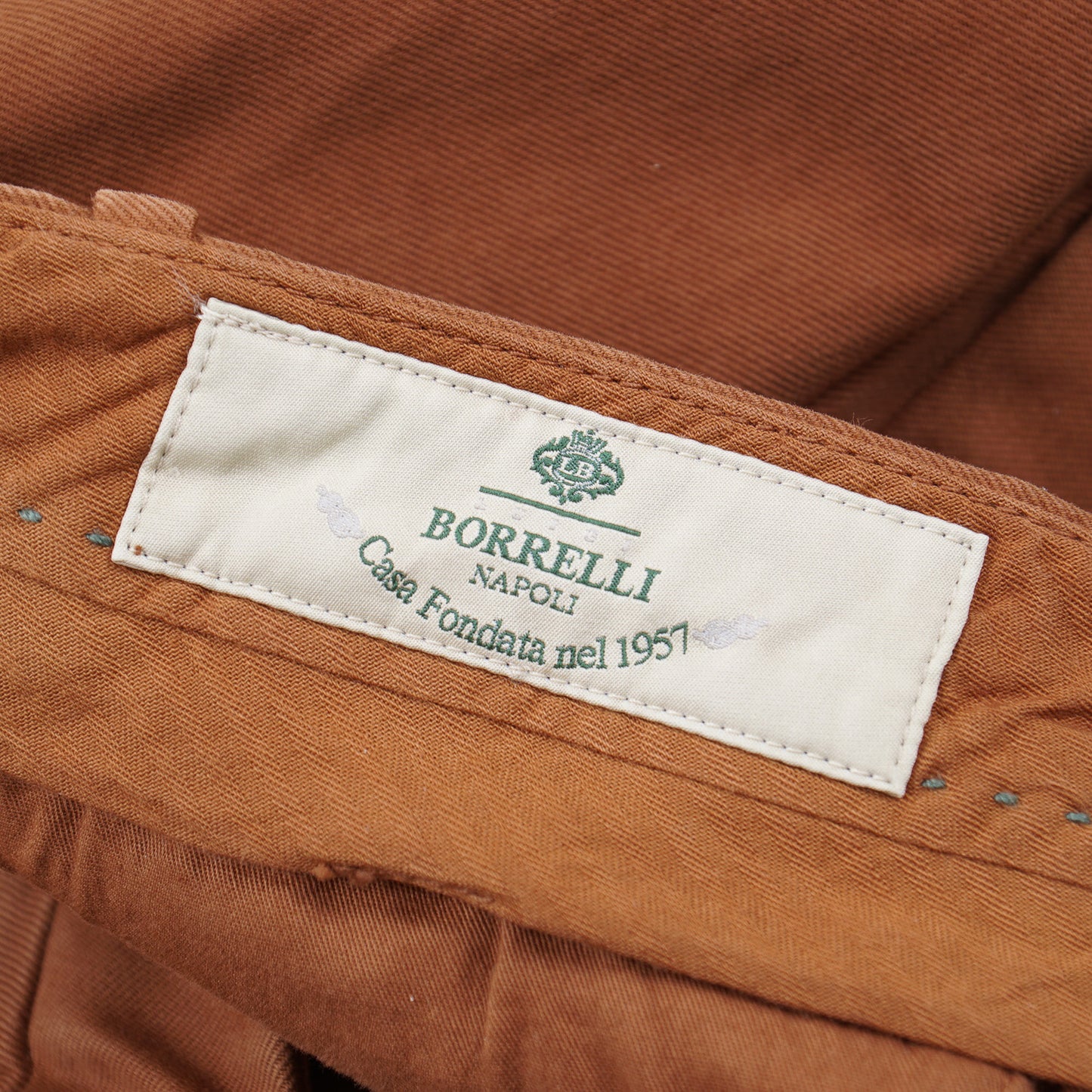 Luigi Borrelli Slim-Fit Cotton Pants - Top Shelf Apparel