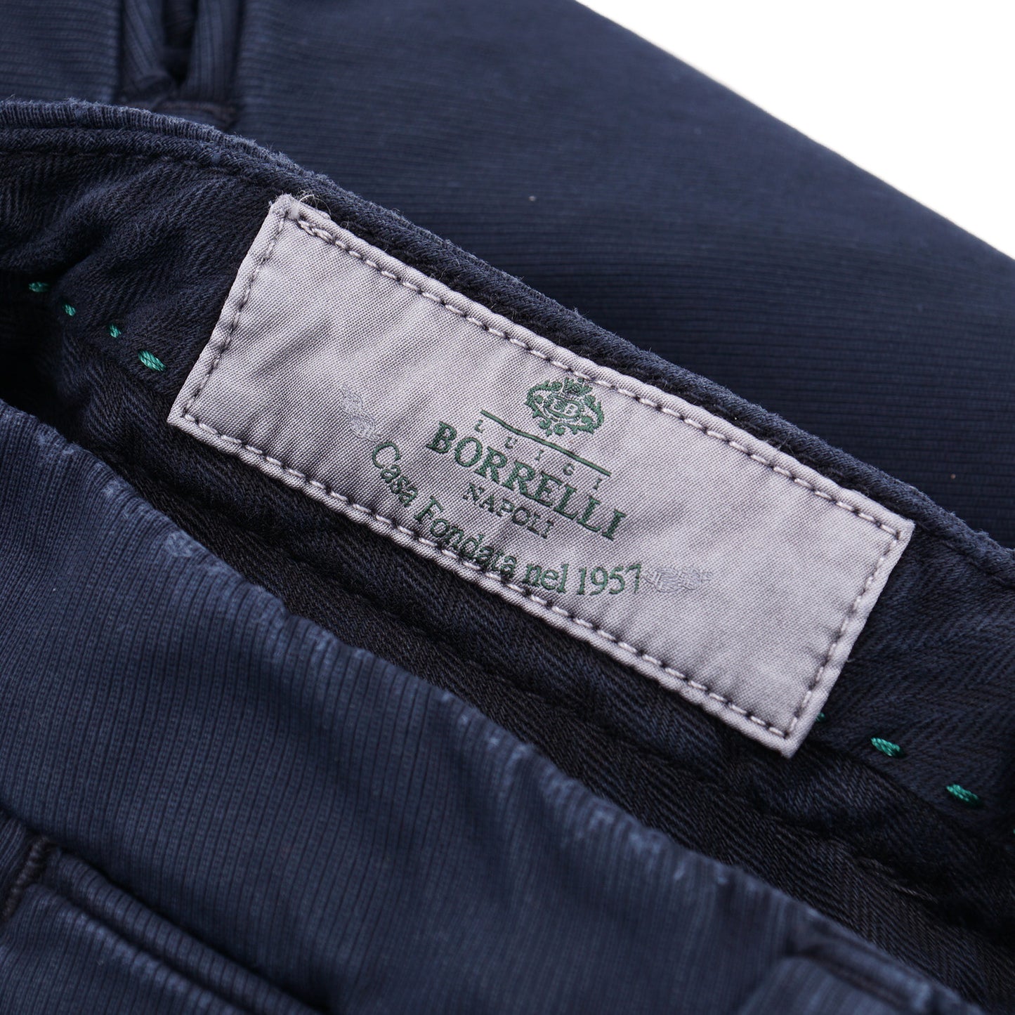 Luigi Borrelli Slim-Fit Cotton Pants - Top Shelf Apparel
