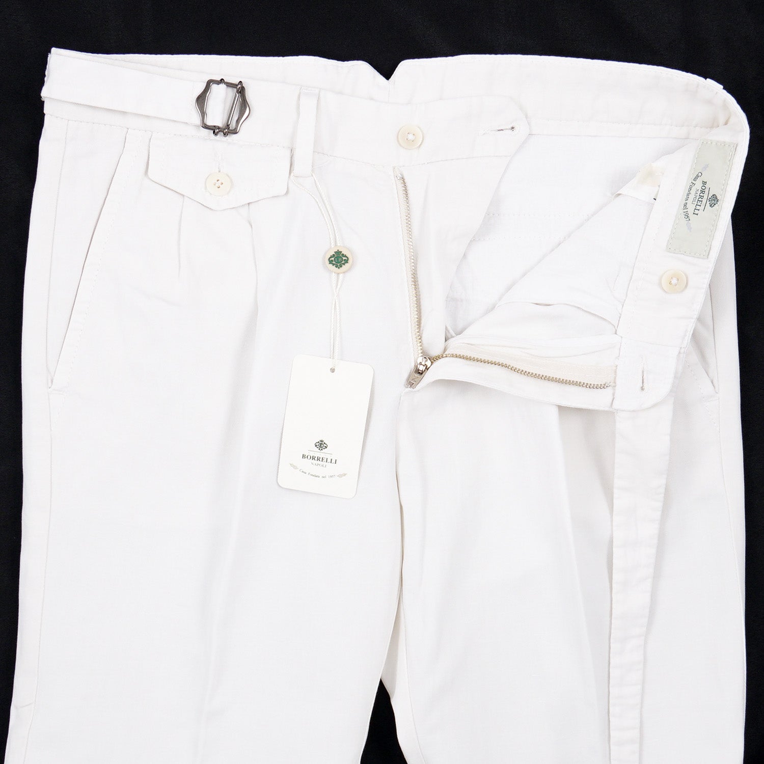 Luigi Borrelli Garment-Washed Cotton and Linen Pants - Top Shelf Apparel