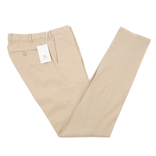 Luigi Borrelli Slim-Fit Cotton Pants - Top Shelf Apparel