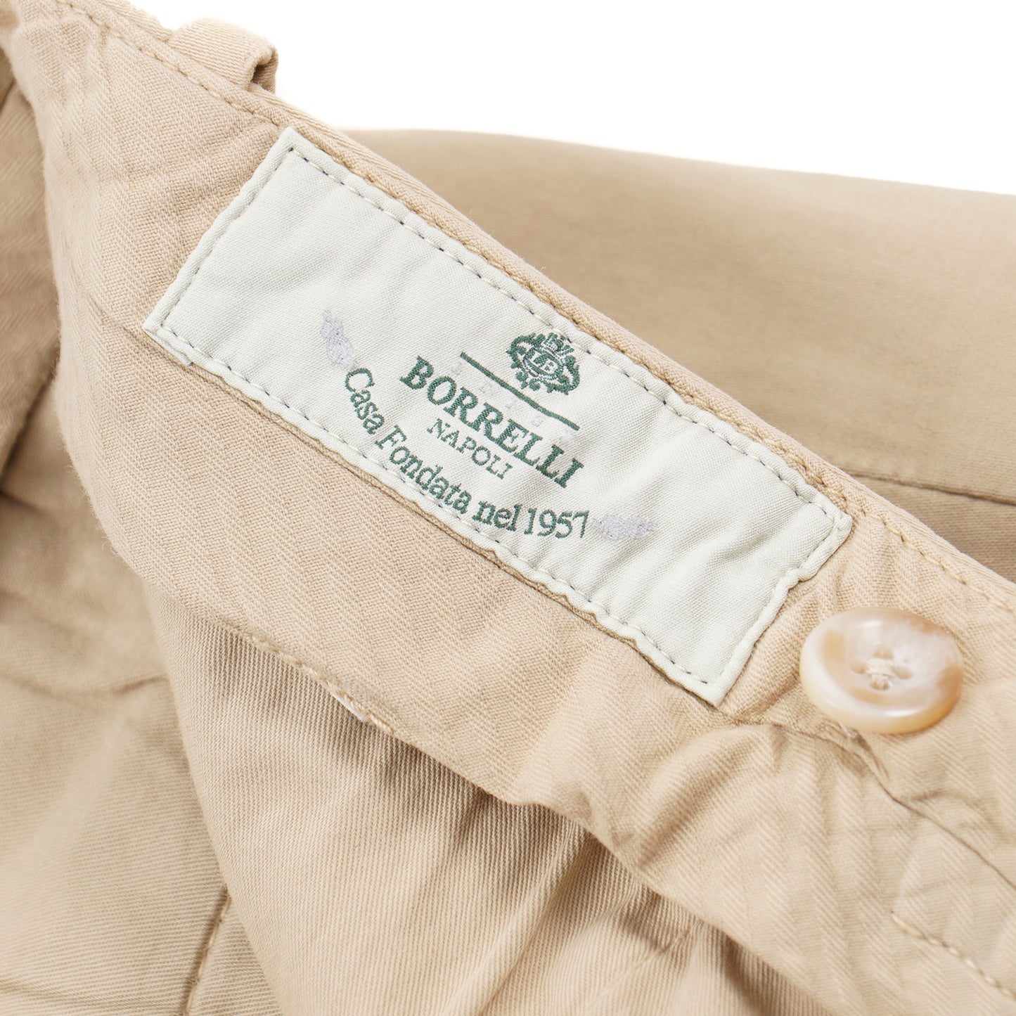 Luigi Borrelli Slim-Fit Cotton Pants - Top Shelf Apparel