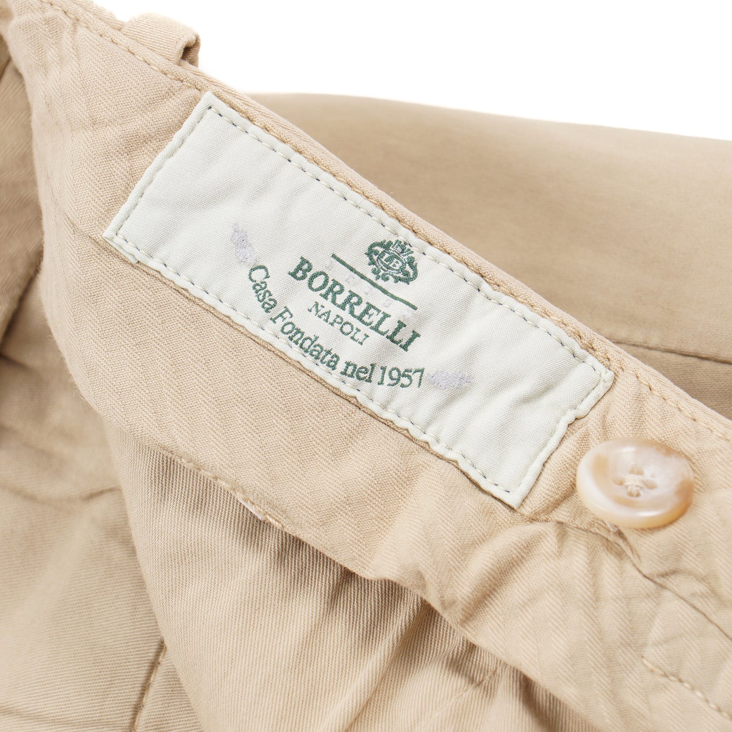 Luigi Borrelli Slim-Fit Cotton Pants - Top Shelf Apparel