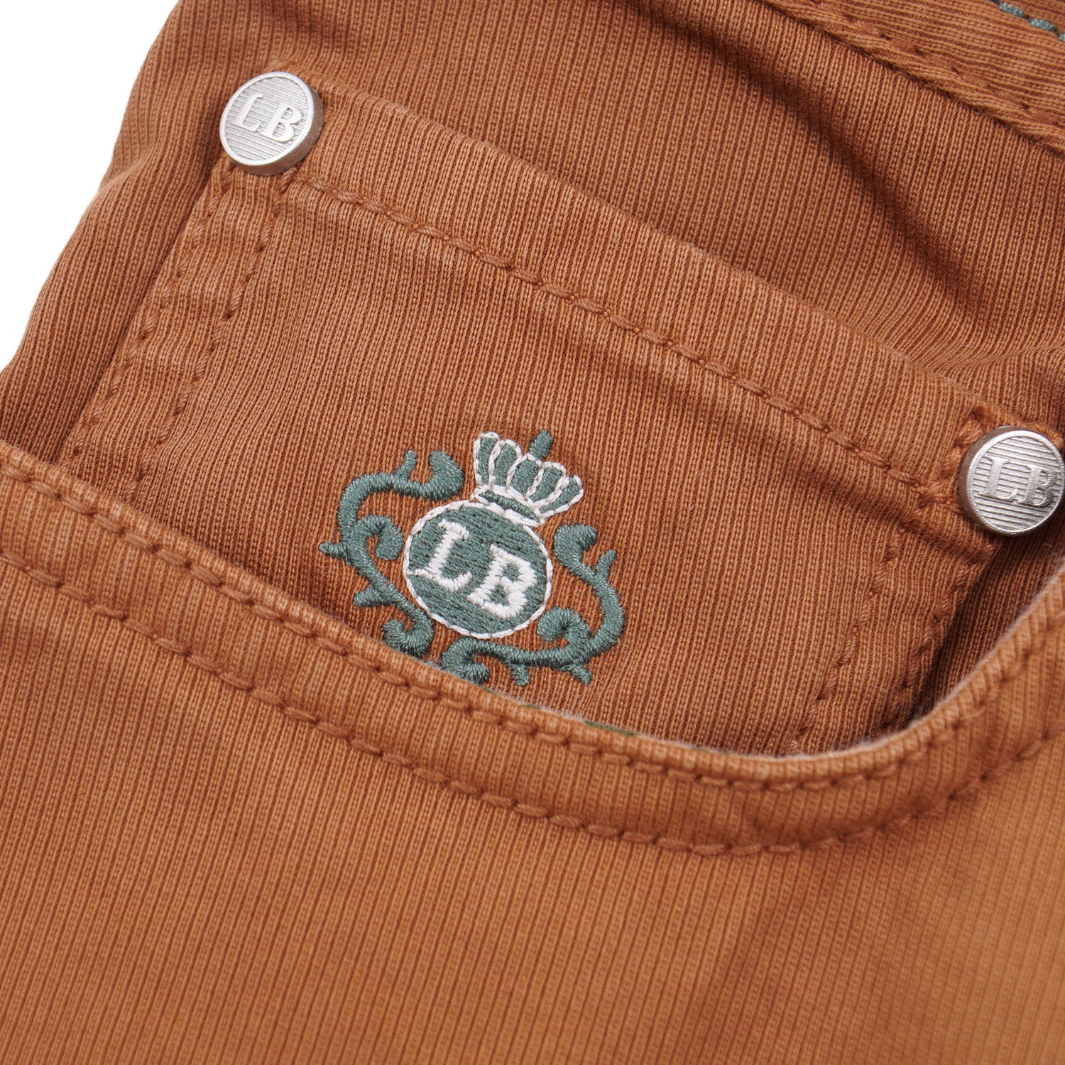 Luigi Borrelli Slim-Fit 5-Pocket Pants - Top Shelf Apparel