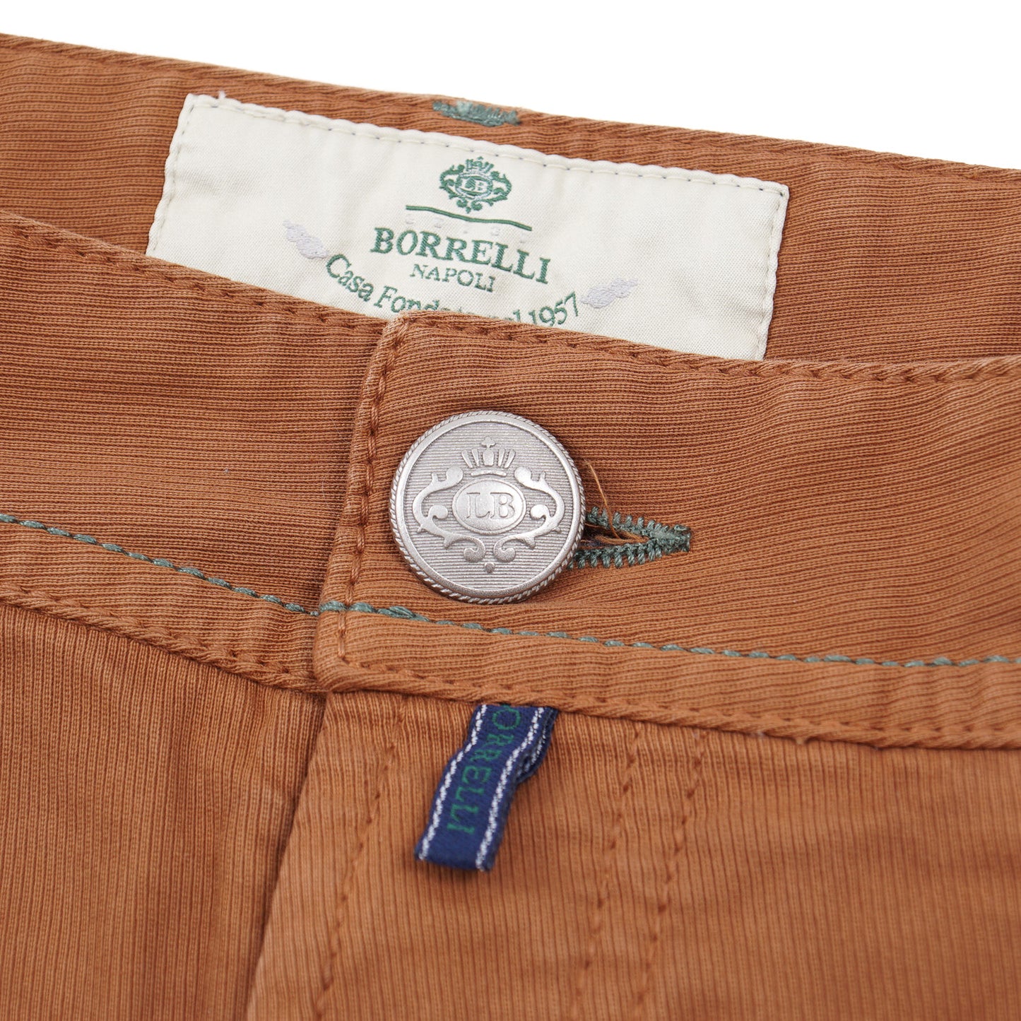 Luigi Borrelli Slim-Fit 5-Pocket Pants - Top Shelf Apparel