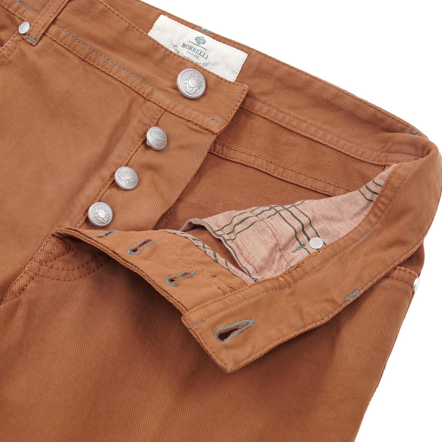 Luigi Borrelli Slim-Fit 5-Pocket Pants - Top Shelf Apparel