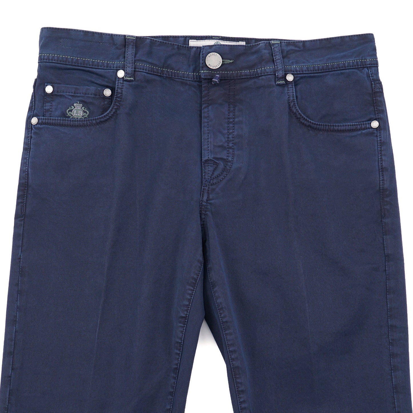 Luigi Borrelli Slim-Fit 5-Pocket Pants - Top Shelf Apparel