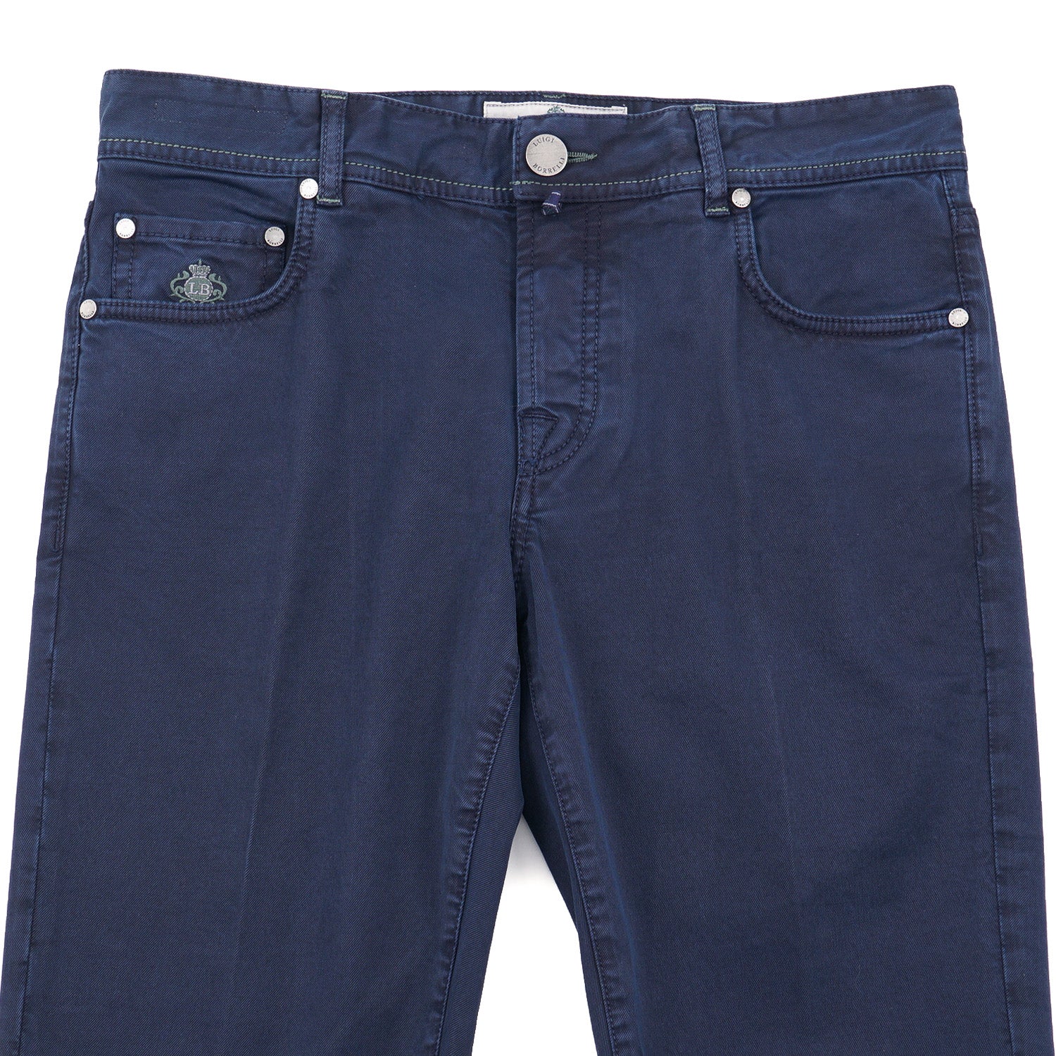 Luigi Borrelli Slim-Fit 5-Pocket Pants - Top Shelf Apparel