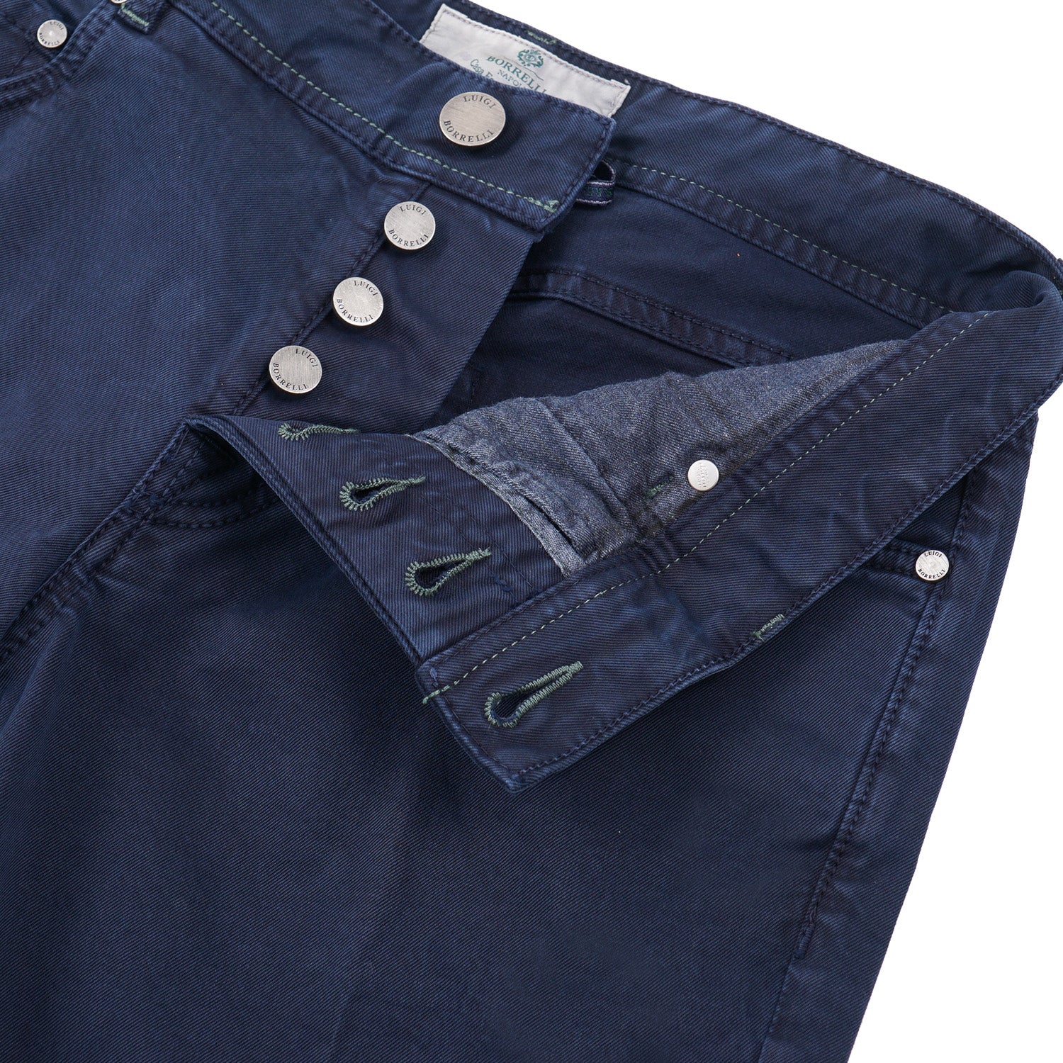 Luigi Borrelli Slim-Fit 5-Pocket Pants - Top Shelf Apparel