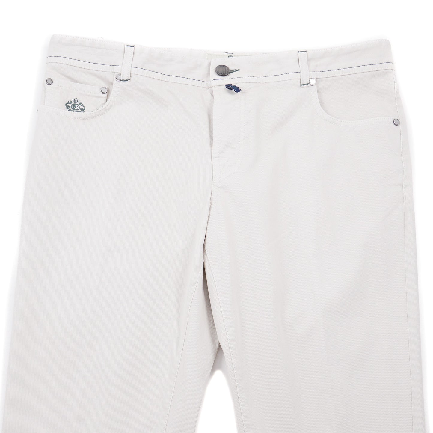 Luigi Borrelli Slim-Fit 5-Pocket Pants - Top Shelf Apparel