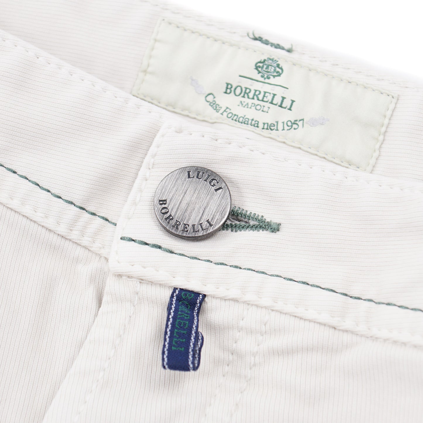 Luigi Borrelli Slim-Fit 5-Pocket Pants - Top Shelf Apparel