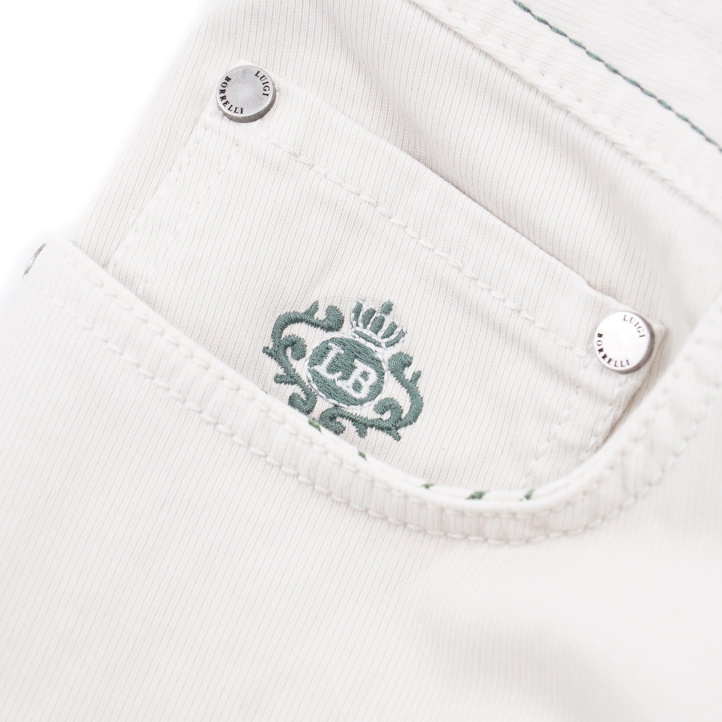 Luigi Borrelli Slim-Fit 5-Pocket Pants - Top Shelf Apparel