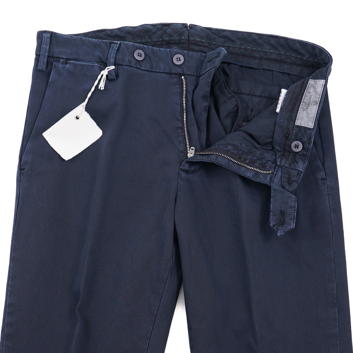 Luigi Borrelli Slim-Fit Cotton Pants - Top Shelf Apparel