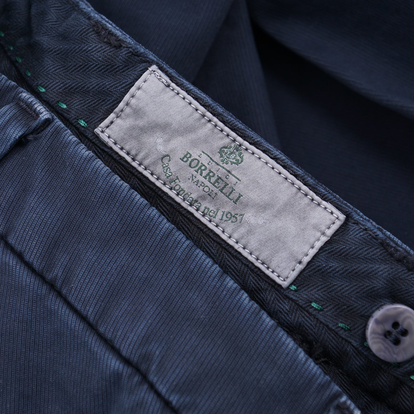 Luigi Borrelli Slim-Fit Cotton Pants - Top Shelf Apparel
