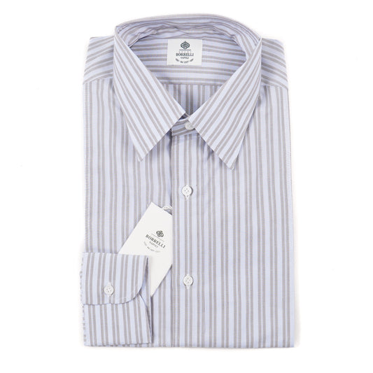 Luigi Borrelli Regular-Fit Cotton Dress Shirt - Top Shelf Apparel