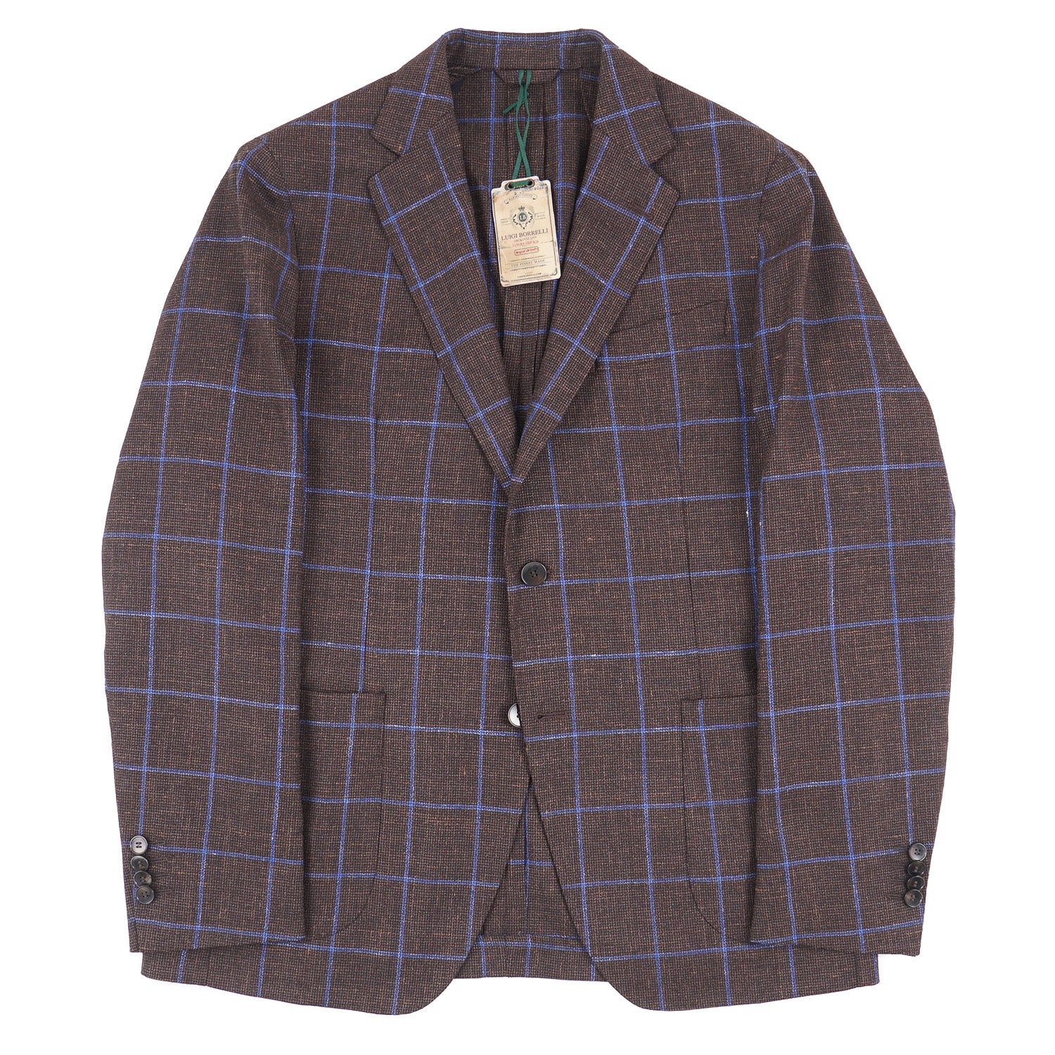 Luigi Borrelli Wool Silk and Linen Sport Coat - Top Shelf Apparel