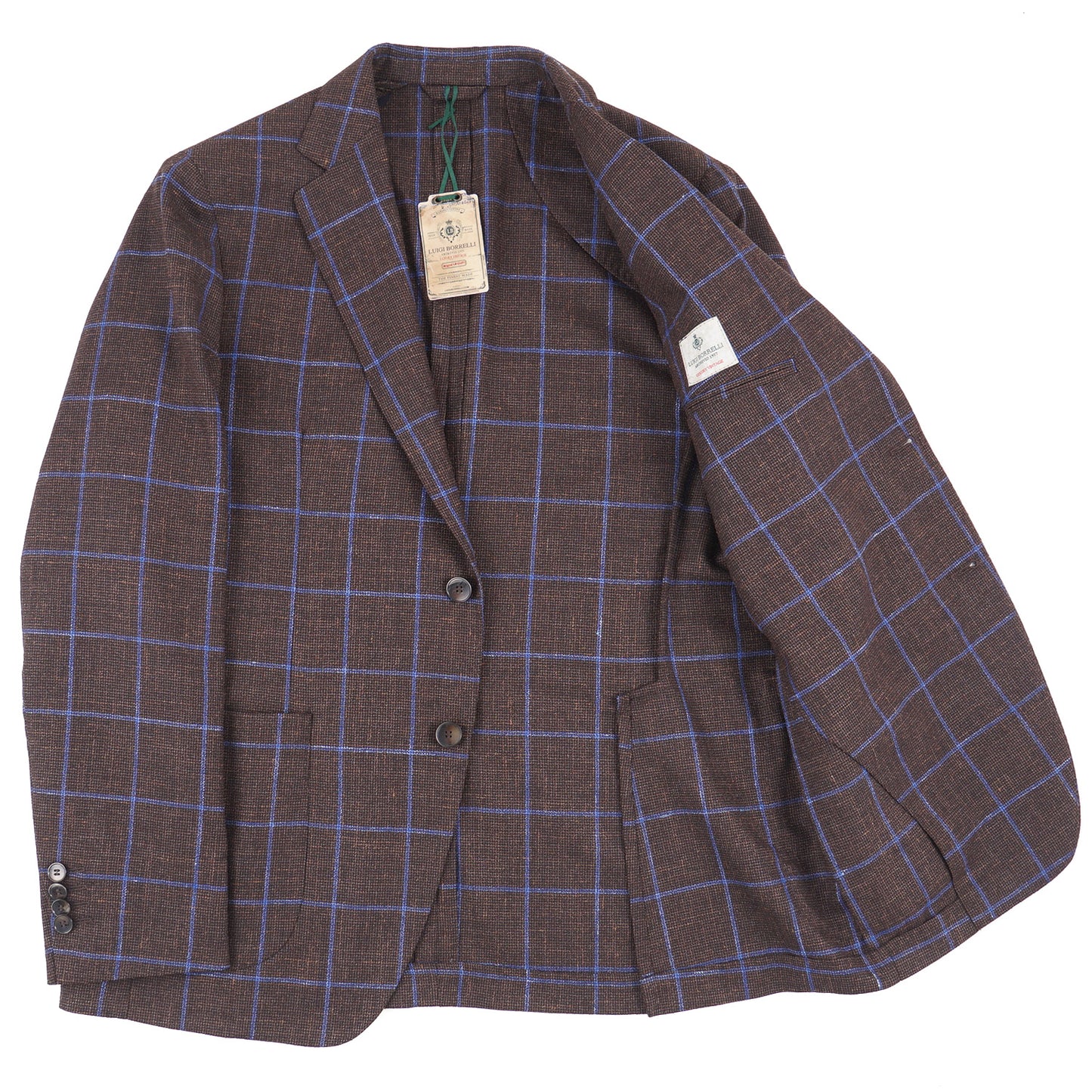 Luigi Borrelli Wool Silk and Linen Sport Coat - Top Shelf Apparel