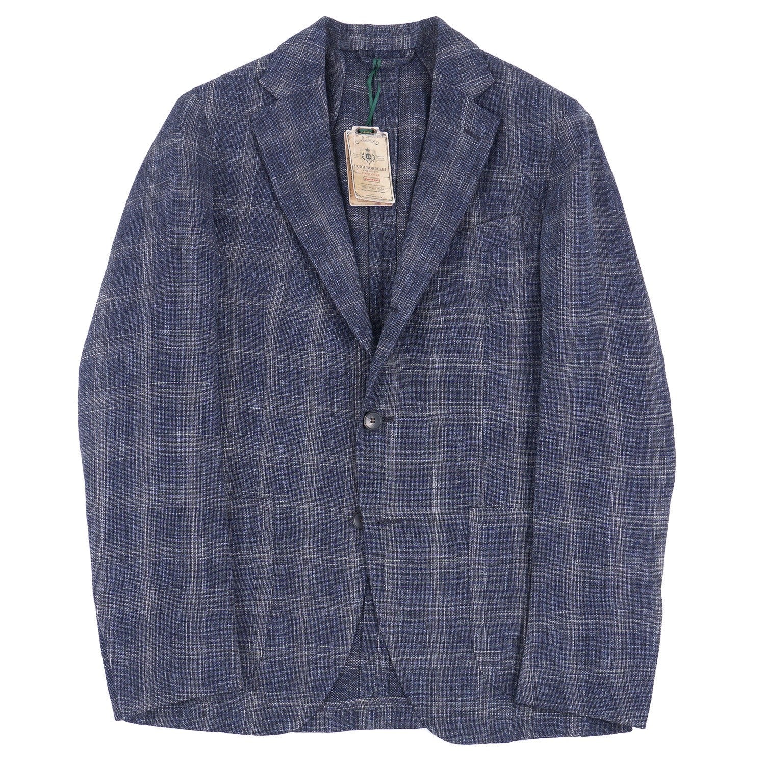Luigi Borrelli Wool Cotton and Linen Sport Coat - Top Shelf Apparel