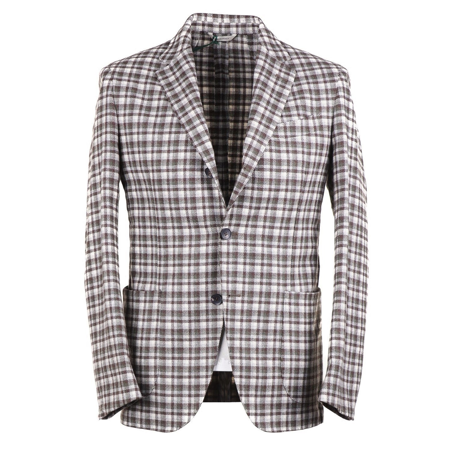 Luigi Borrelli Soft-Constructed Flannel Sport Coat - Top Shelf Apparel