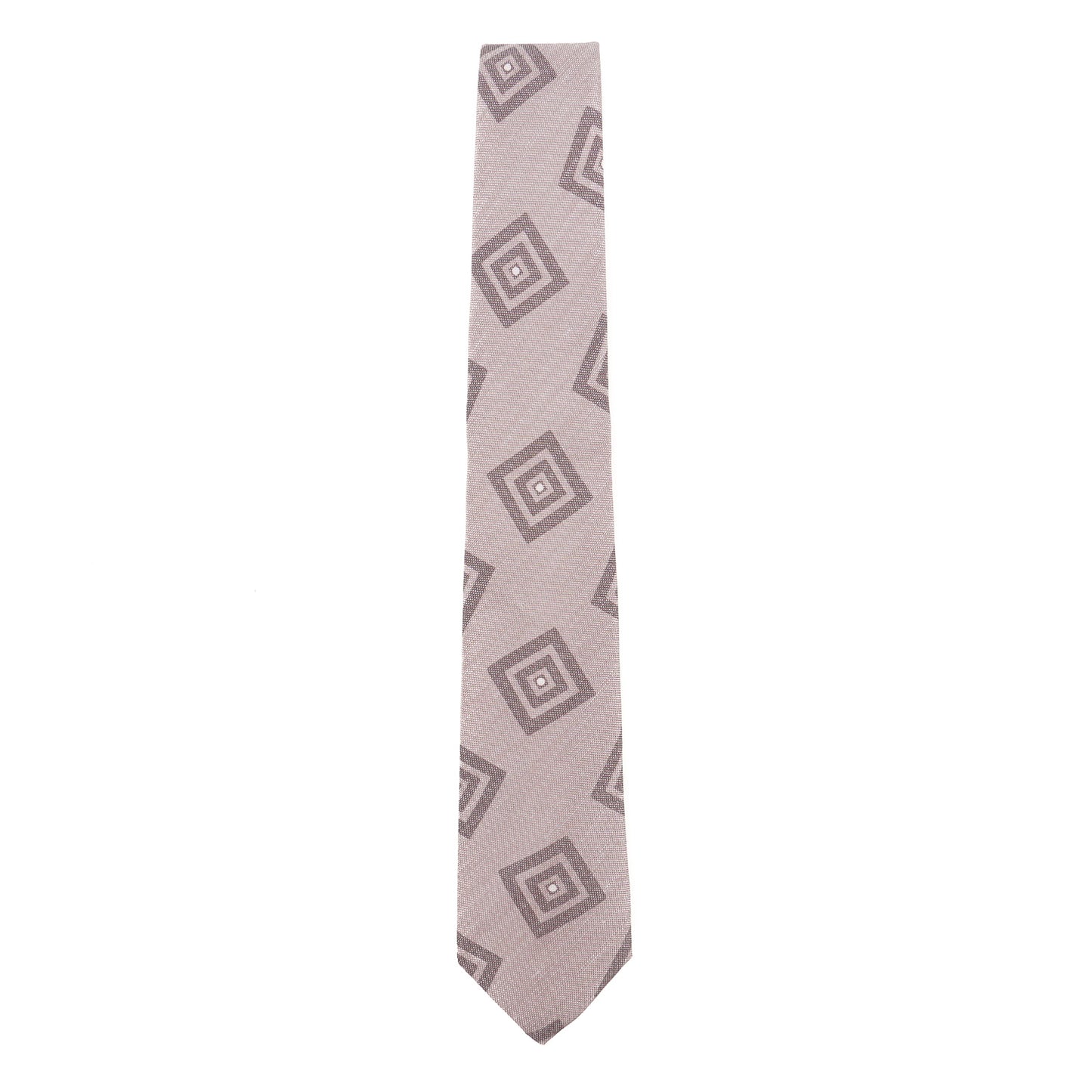 Luigi Borrelli Narrow Printed Silk Tie - Top Shelf Apparel