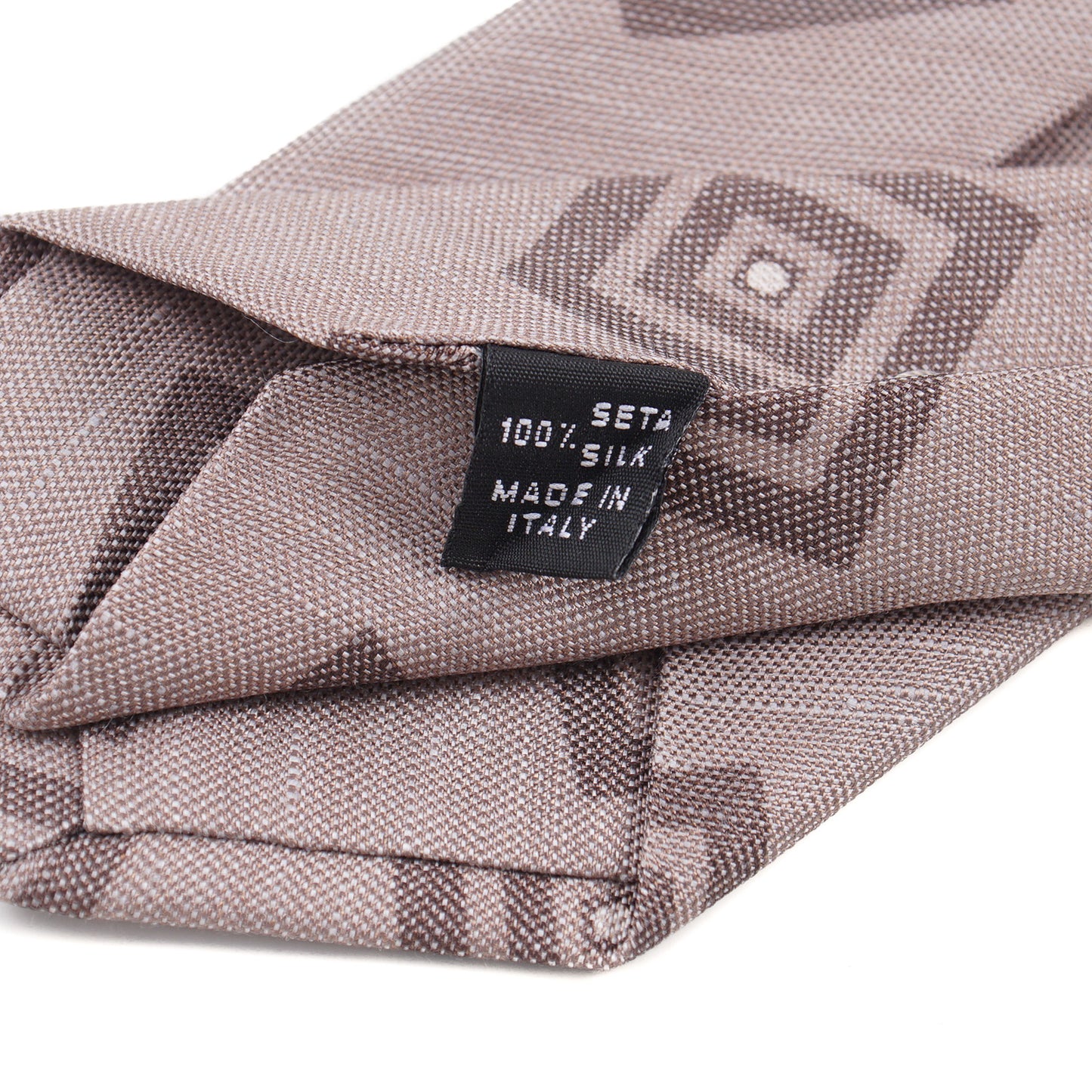 Luigi Borrelli Narrow Printed Silk Tie - Top Shelf Apparel