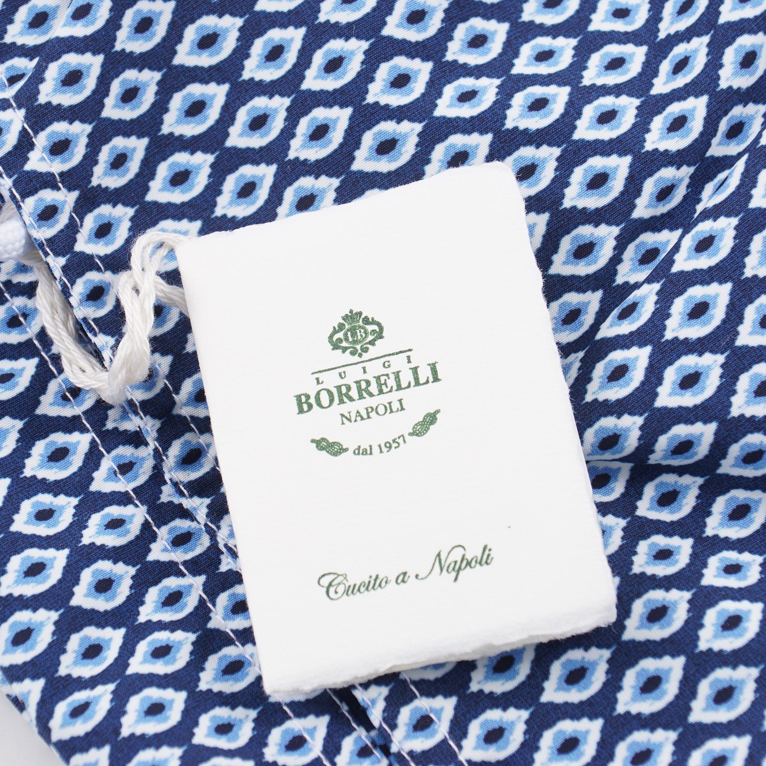 Luigi Borrelli Printed Swim Trunks - Top Shelf Apparel