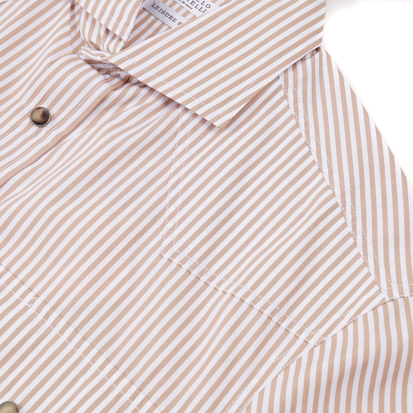 Brunello Cucinelli Cotton Western Shirt - Top Shelf Apparel