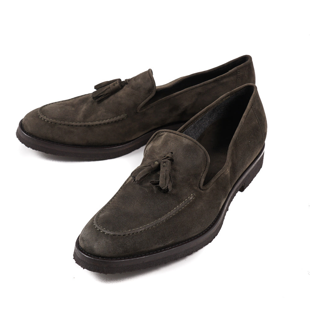 Cesare Attolini Cashmere Calf Tassel Loafer - Top Shelf Apparel