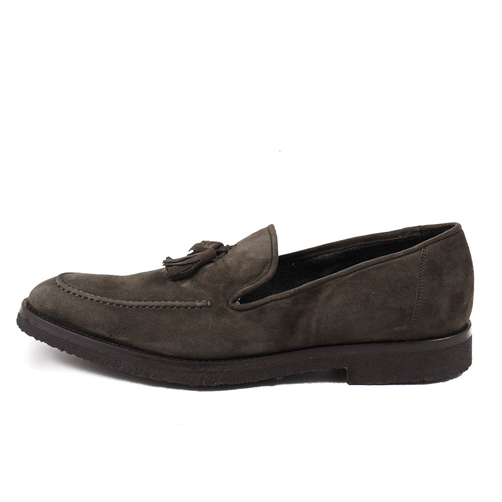 Cesare Attolini Cashmere Calf Tassel Loafer - Top Shelf Apparel
