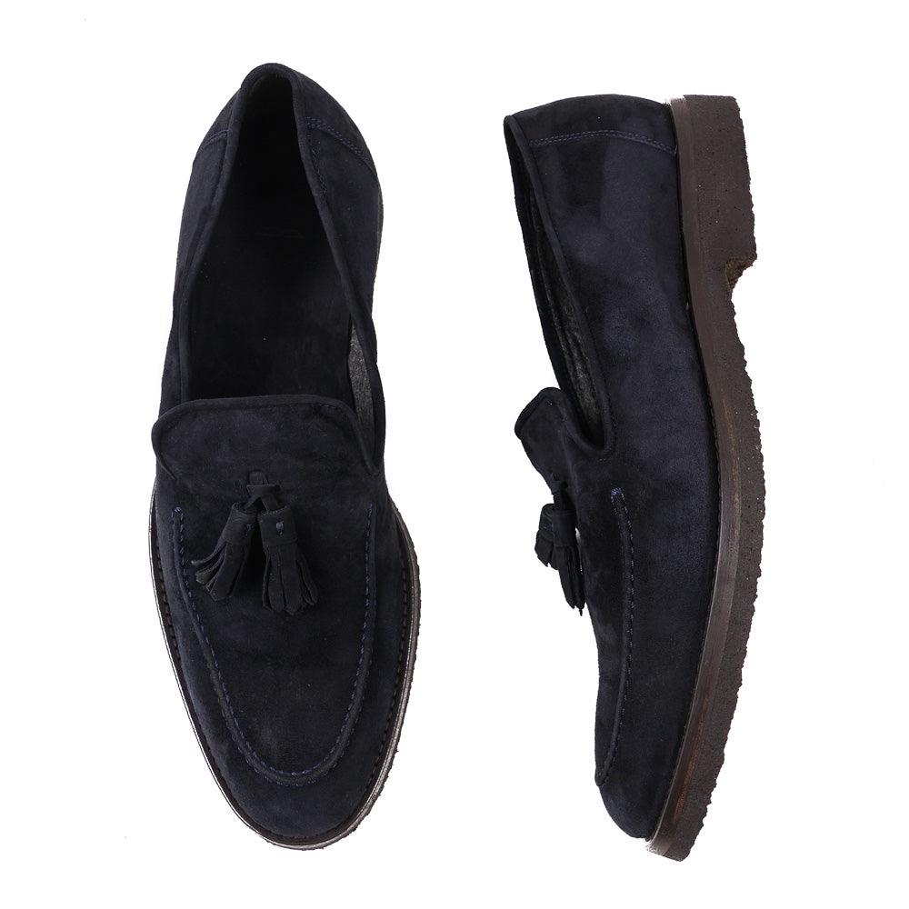 Cesare Attolini Cashmere Calf Tassel Loafer - Top Shelf Apparel