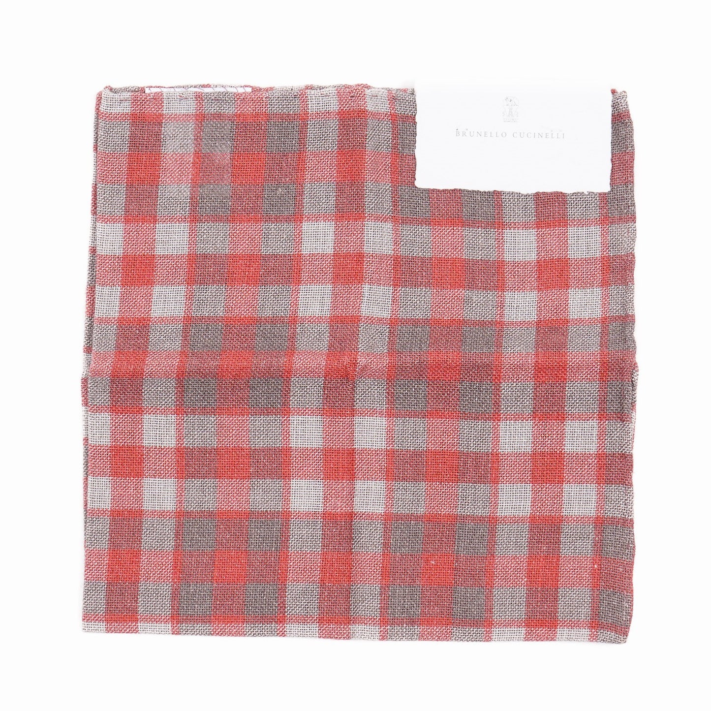 Brunello Cucinelli Linen and Cotton Pocket Square - Top Shelf Apparel