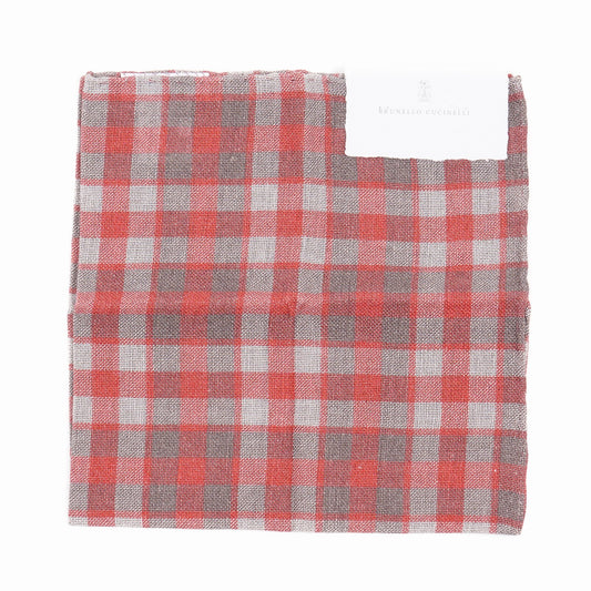 Brunello Cucinelli Linen and Cotton Pocket Square - Top Shelf Apparel