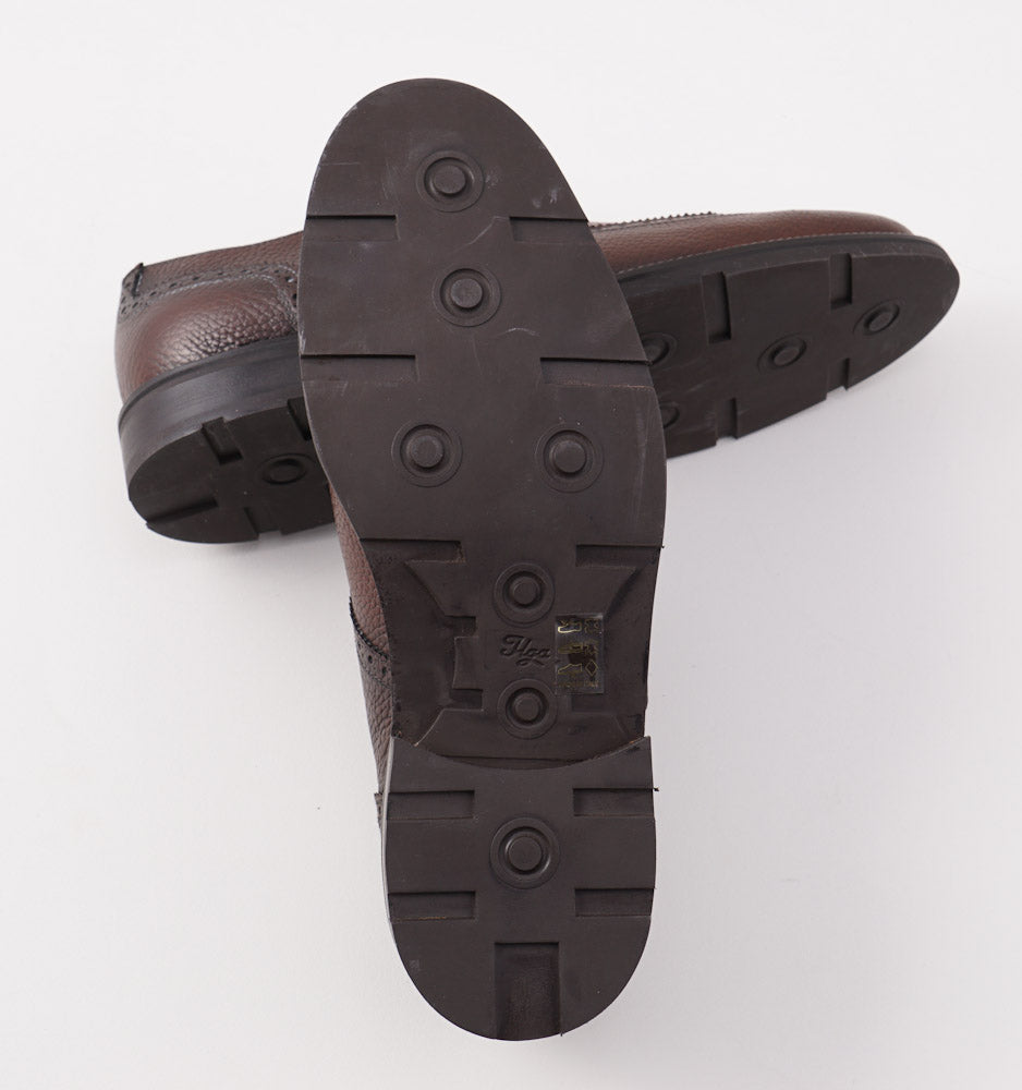 Di Mella Grained Leather Monk Strap - Top Shelf Apparel