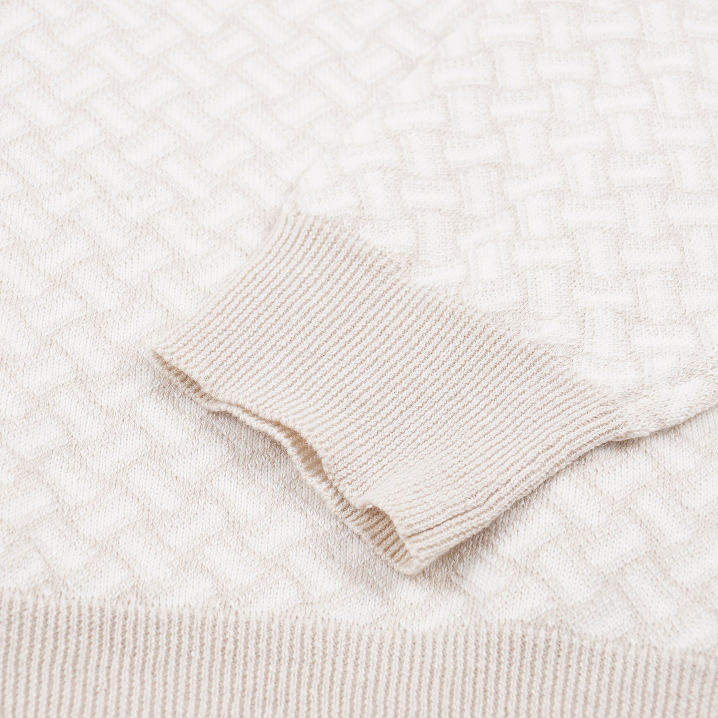Drumohr 'Biscottino' Cotton and Linen Sweater - Top Shelf Apparel