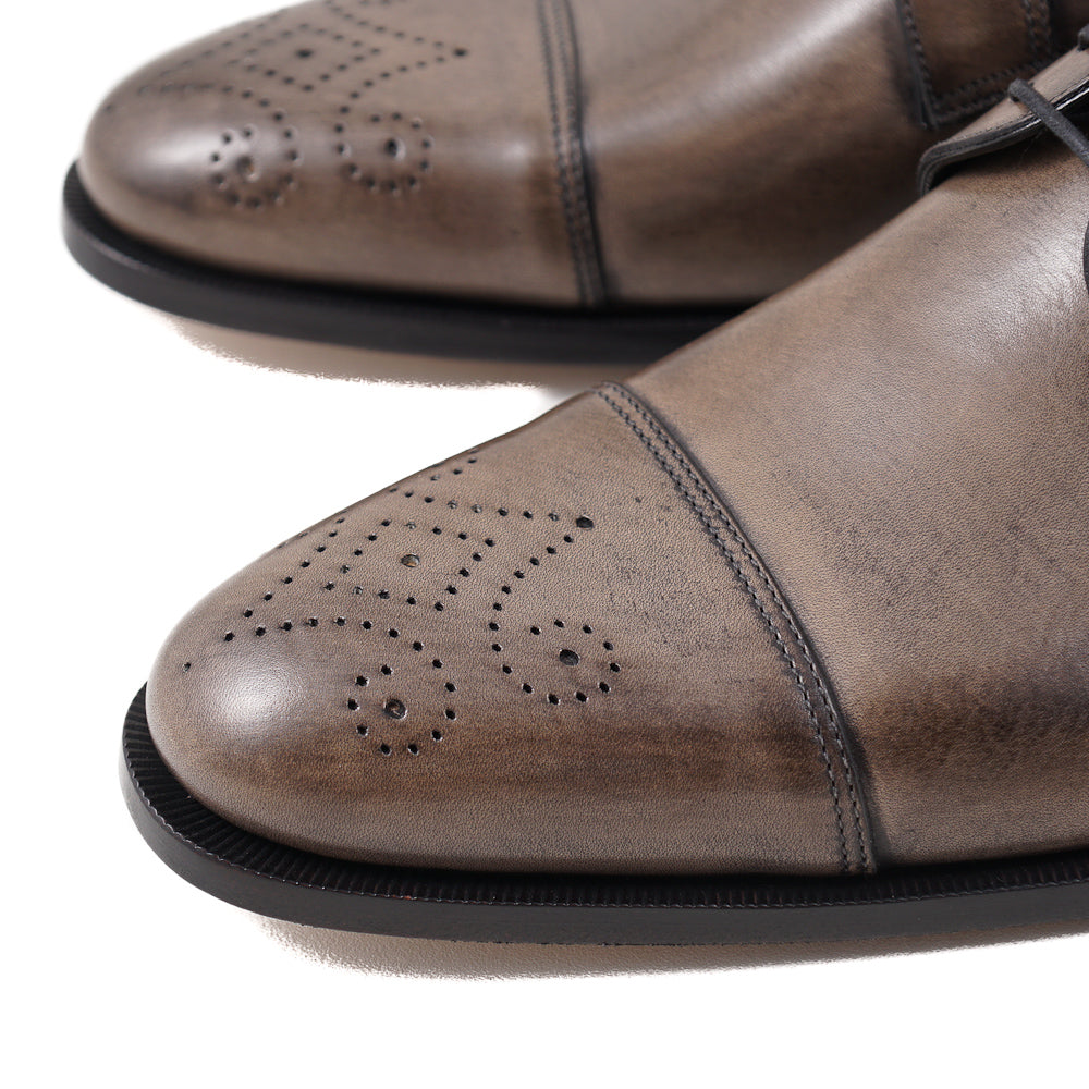 Canali Antiqued Gray Derby - Top Shelf Apparel