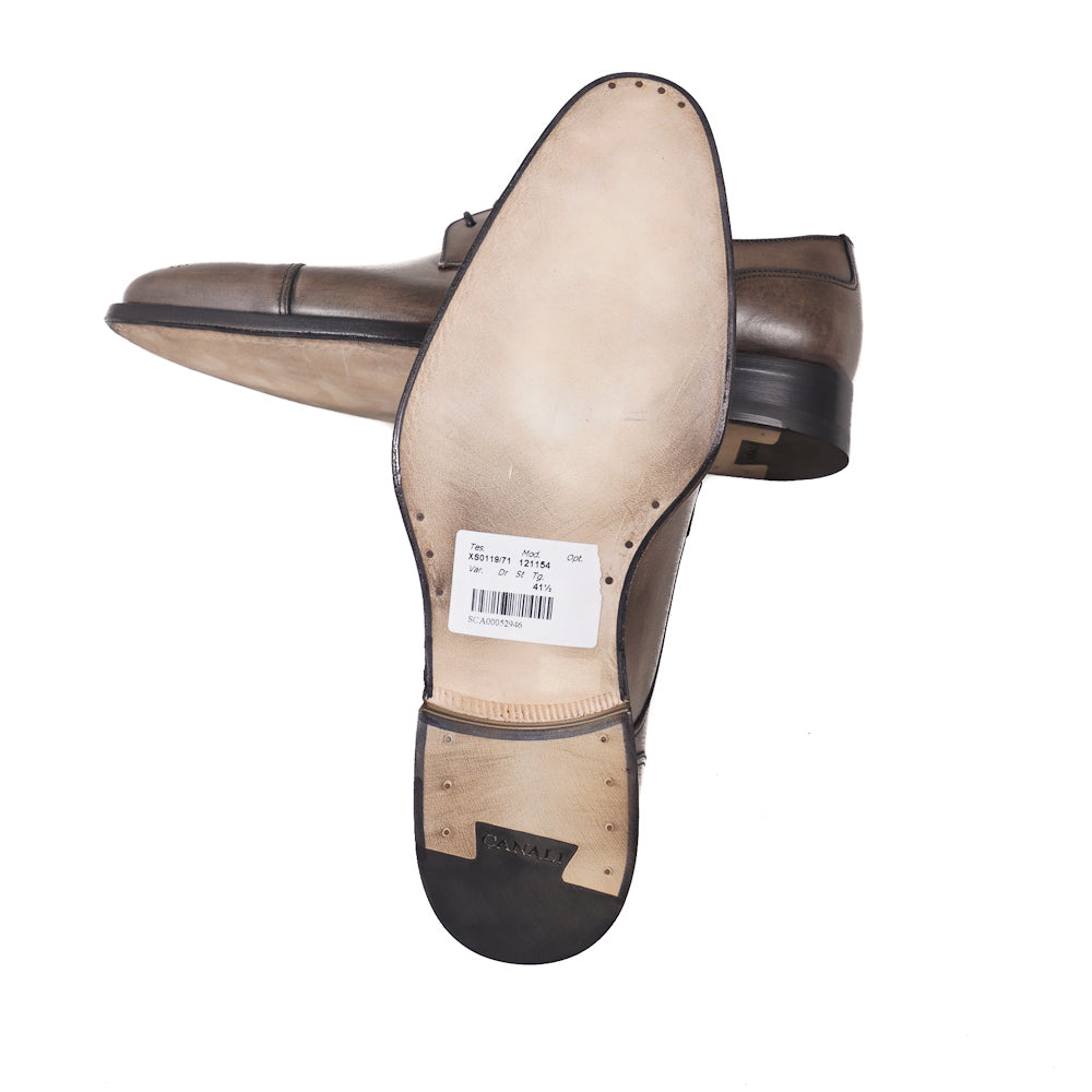 Canali Antiqued Gray Derby - Top Shelf Apparel