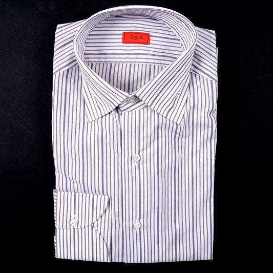 Isaia Modern 'Mix Fit' Cotton Dress Shirt - Top Shelf Apparel