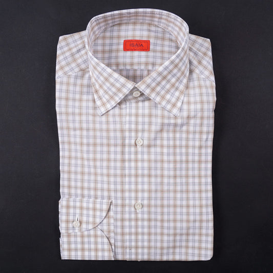 Isaia Modern 'Mix Fit' Cotton Dress Shirt - Top Shelf Apparel