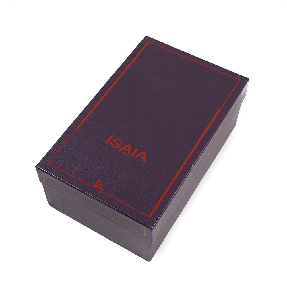 Isaia Navy Blue Suede Oxfords - Top Shelf Apparel