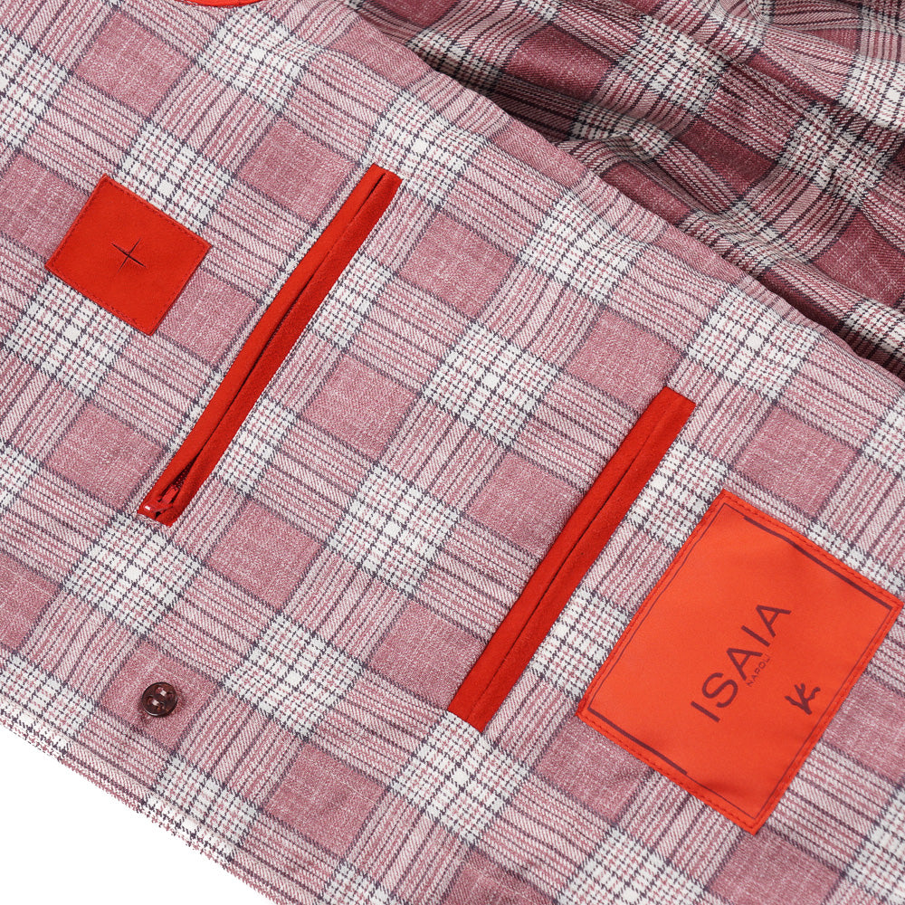 Isaia Wool-Silk-Linen Field Jacket - Top Shelf Apparel