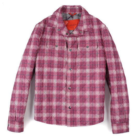 Isaia Quilted Puffer Shirt-Jacket - Top Shelf Apparel