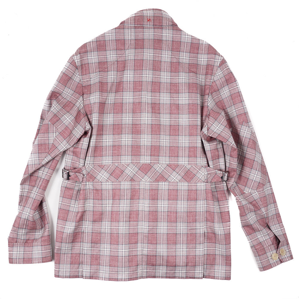 Isaia Wool-Silk-Linen Field Jacket - Top Shelf Apparel