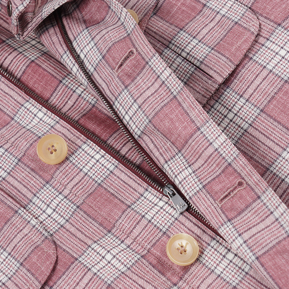 Isaia Wool-Silk-Linen Field Jacket - Top Shelf Apparel
