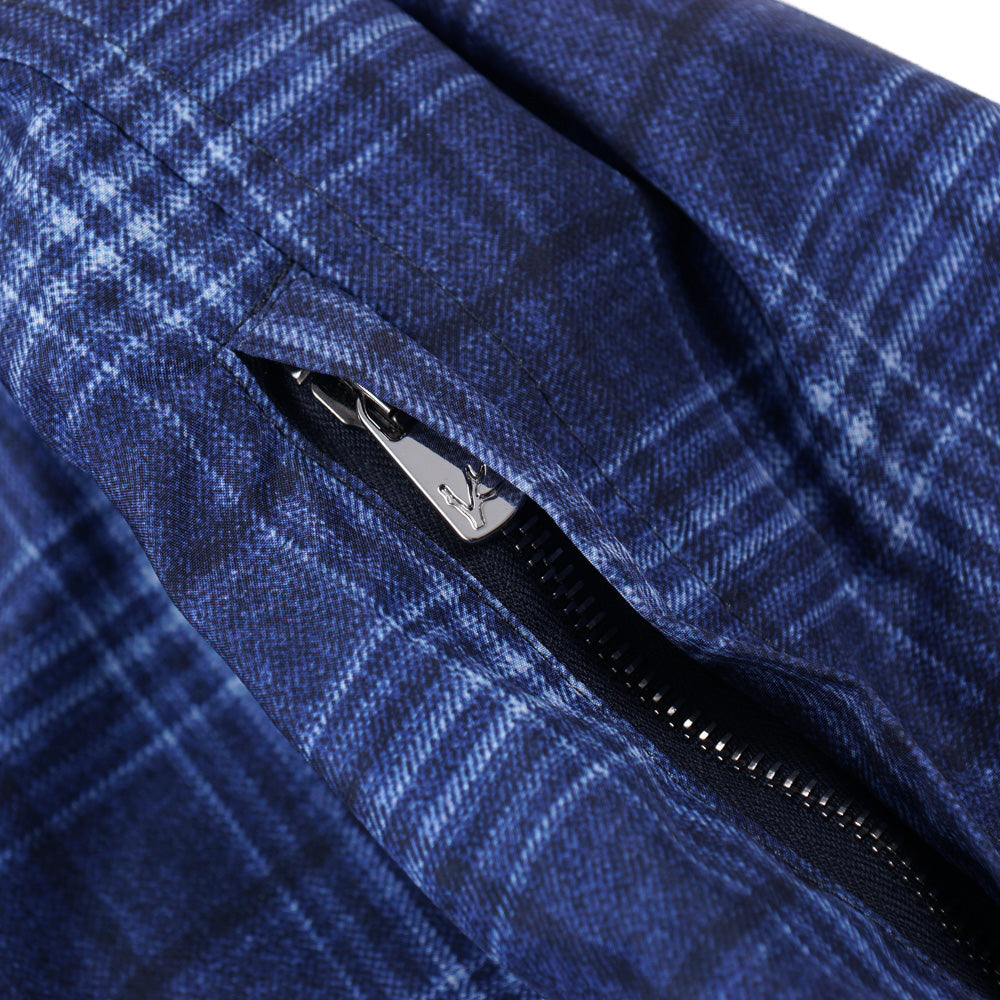Isaia Lightweight Printed Bomber Jacket - Top Shelf Apparel