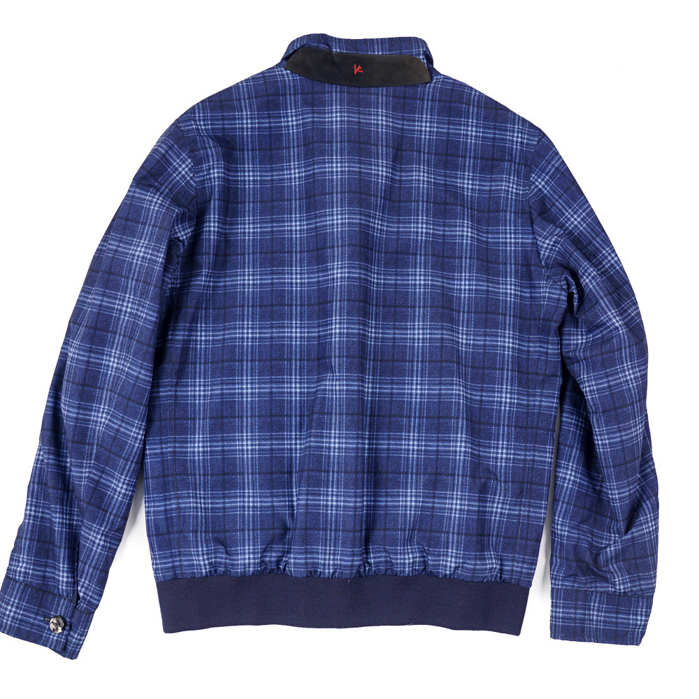 Isaia Lightweight Printed Bomber Jacket - Top Shelf Apparel