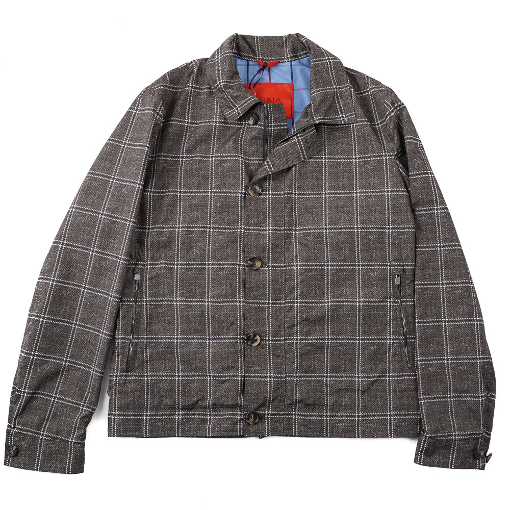 Isaia Lightweight Printed Flight Jacket - Top Shelf Apparel
