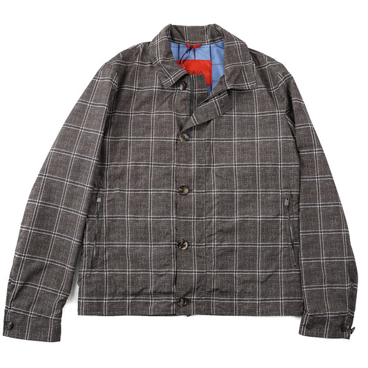 Isaia Lightweight Printed Flight Jacket - Top Shelf Apparel