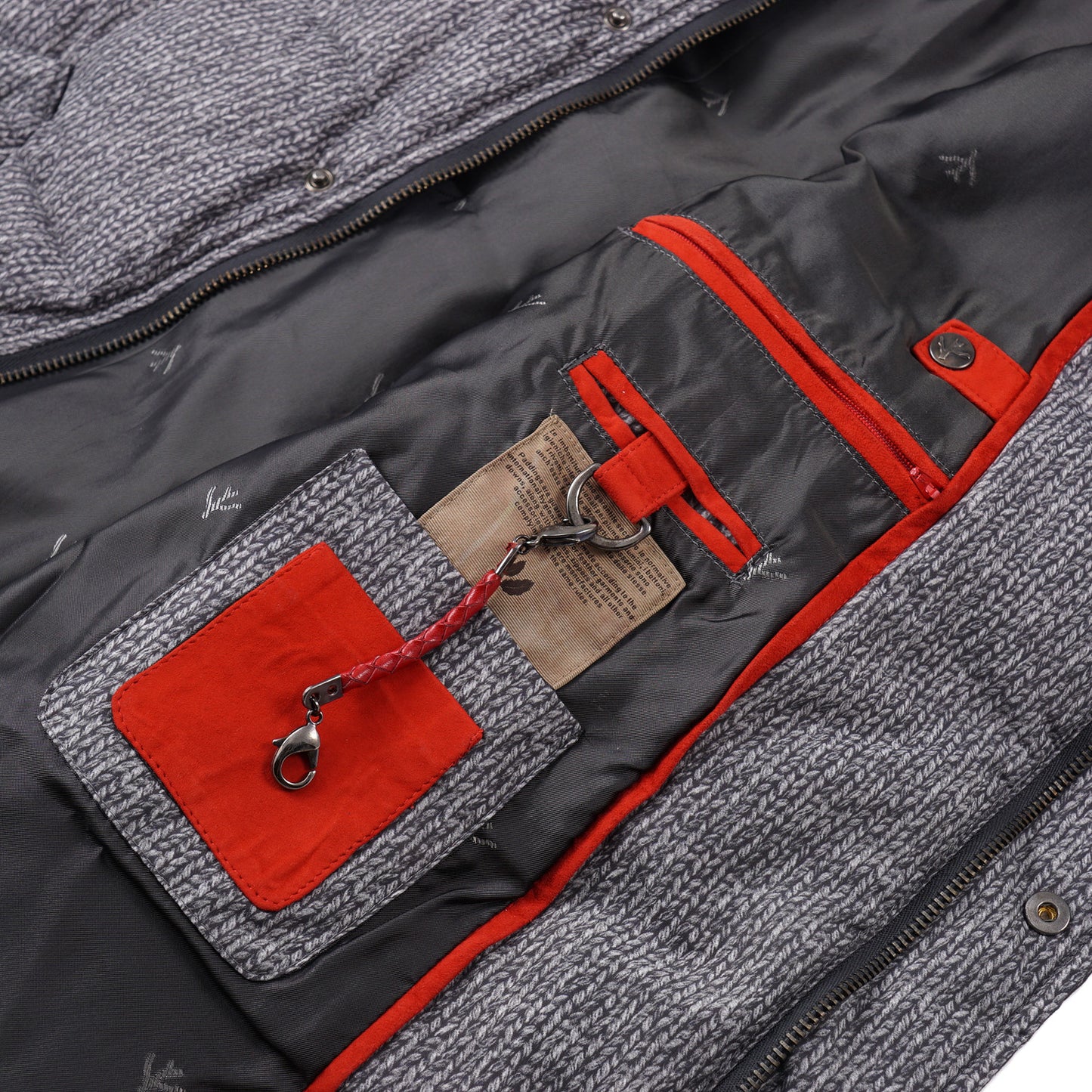 Isaia Cable Printed Quilted Puffer Vest - Top Shelf Apparel